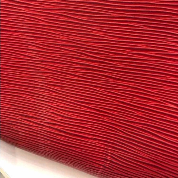 Louis Vuitton Epi Speedy 30 Boston Bag Red Handbag - Picture 10 of 16